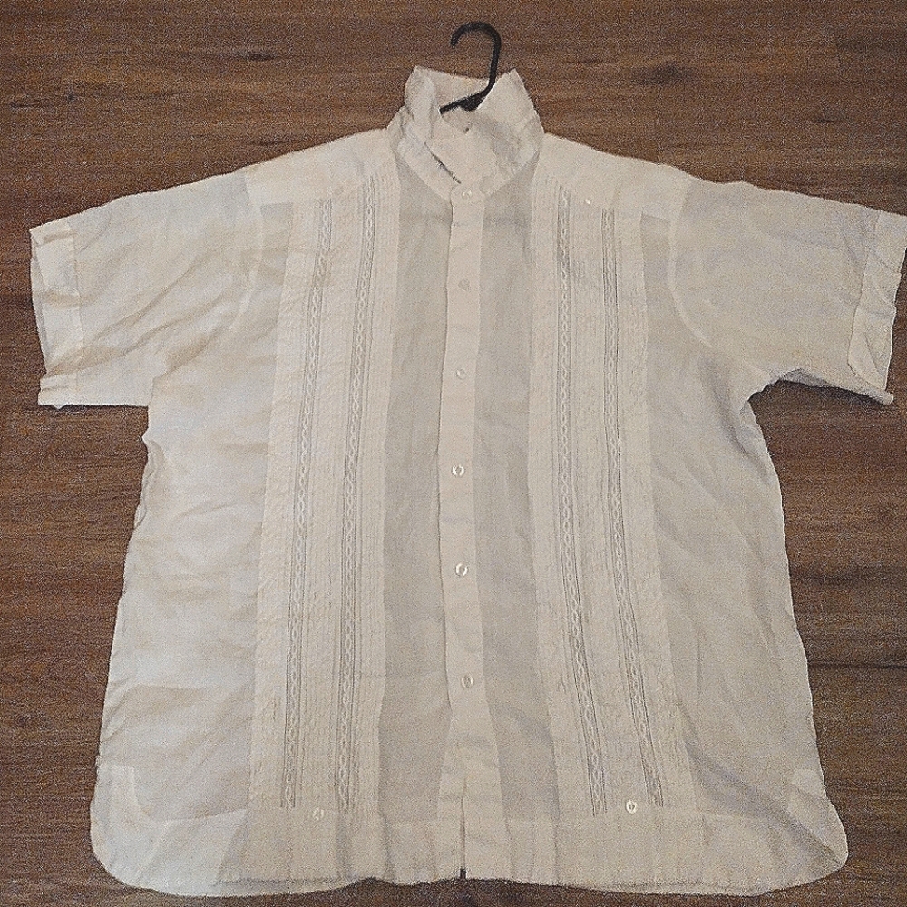 SOLD*Phases by Gianfranco Ruffini 100% linen men's SZ XXL/44 NATURAL LINEN COLOR